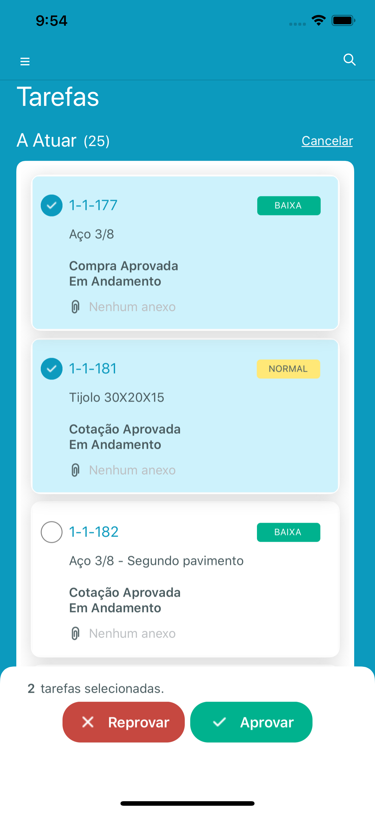 Minhas Aprovações