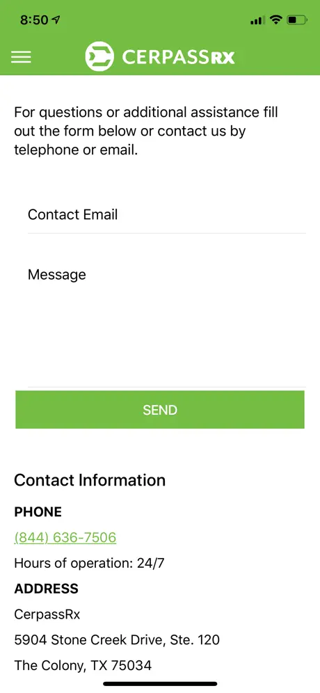 CerpassRX Member Portal