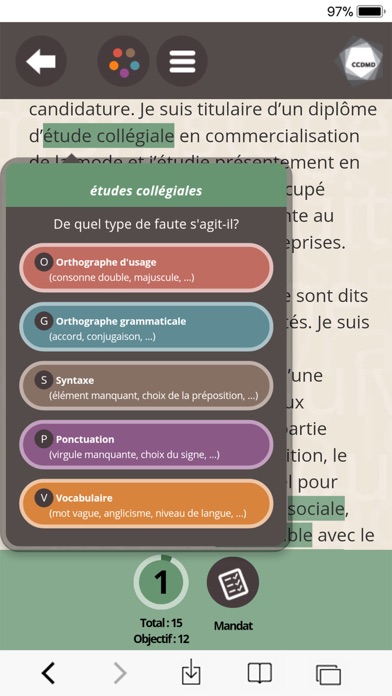 Screenshot #3 pour Détecteur de fautes