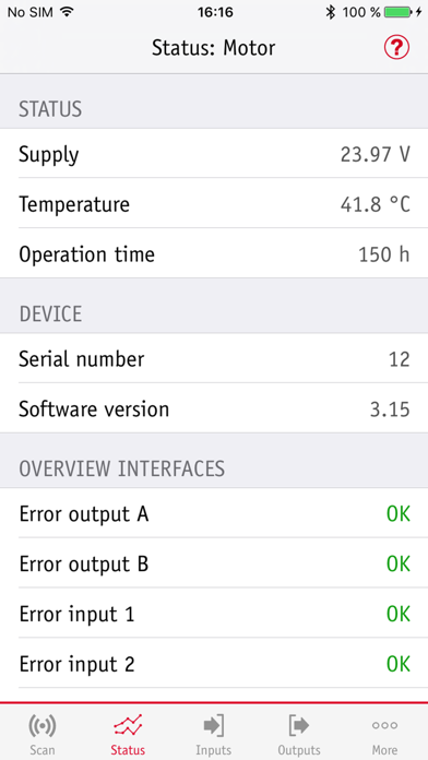 HAWE eControl Screenshot