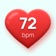 HeartBit: Heart Health Tracker app icon - Health & Fitness app for iPhone