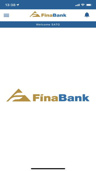 Finabank Corporate Screenshot