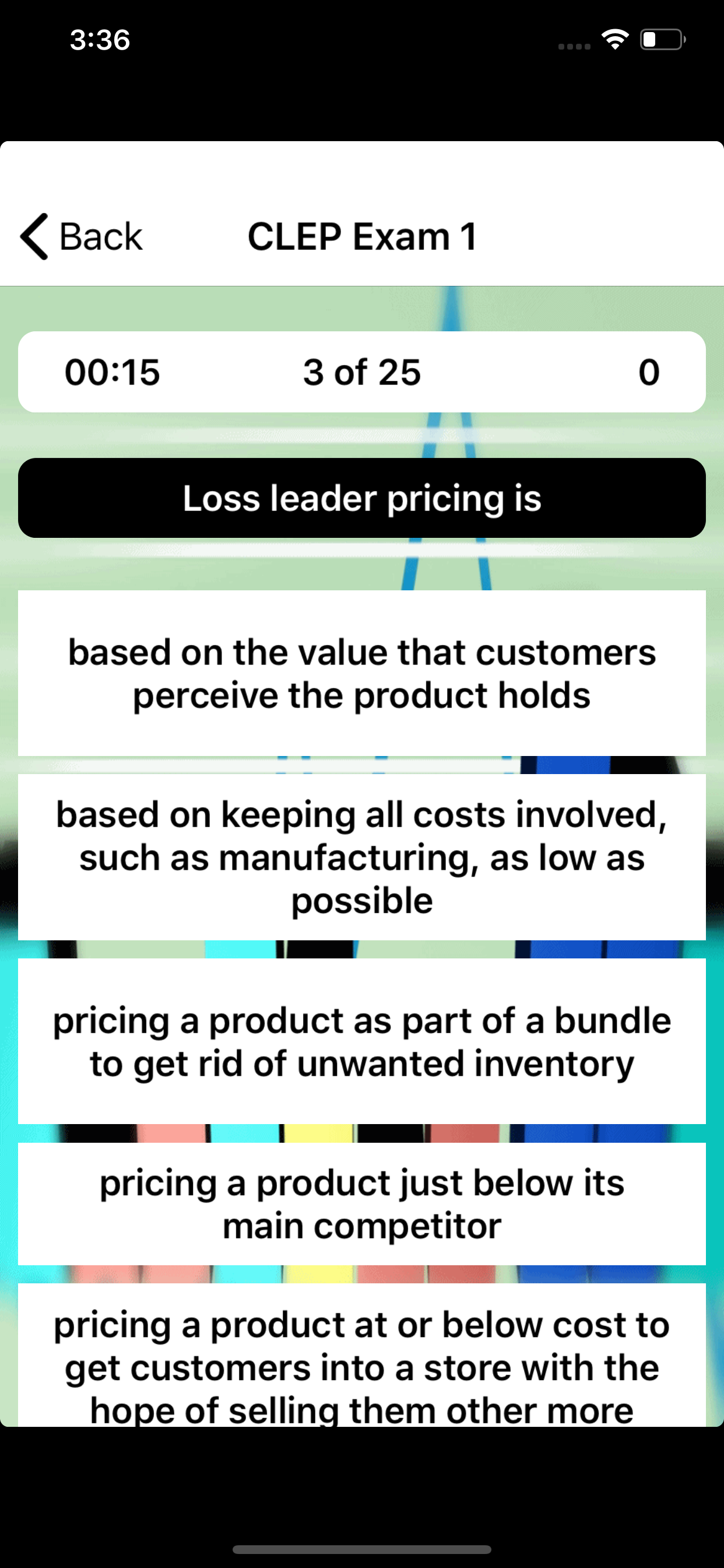CLEP Marketing Prep