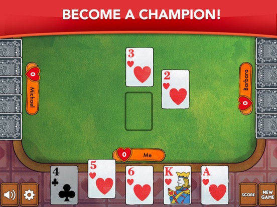 Screenshot #5 pour Hearts - Card Game Classic