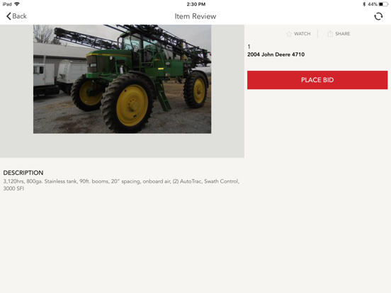 Screenshot #6 pour Mobley & Grant Auctioneers