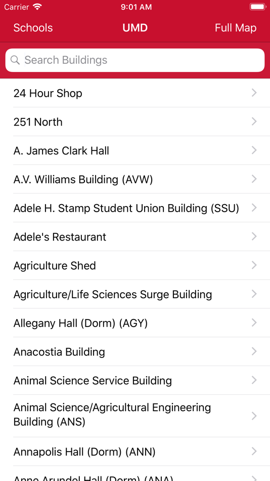 #2. Campus Maps (iOS) 由: Vik