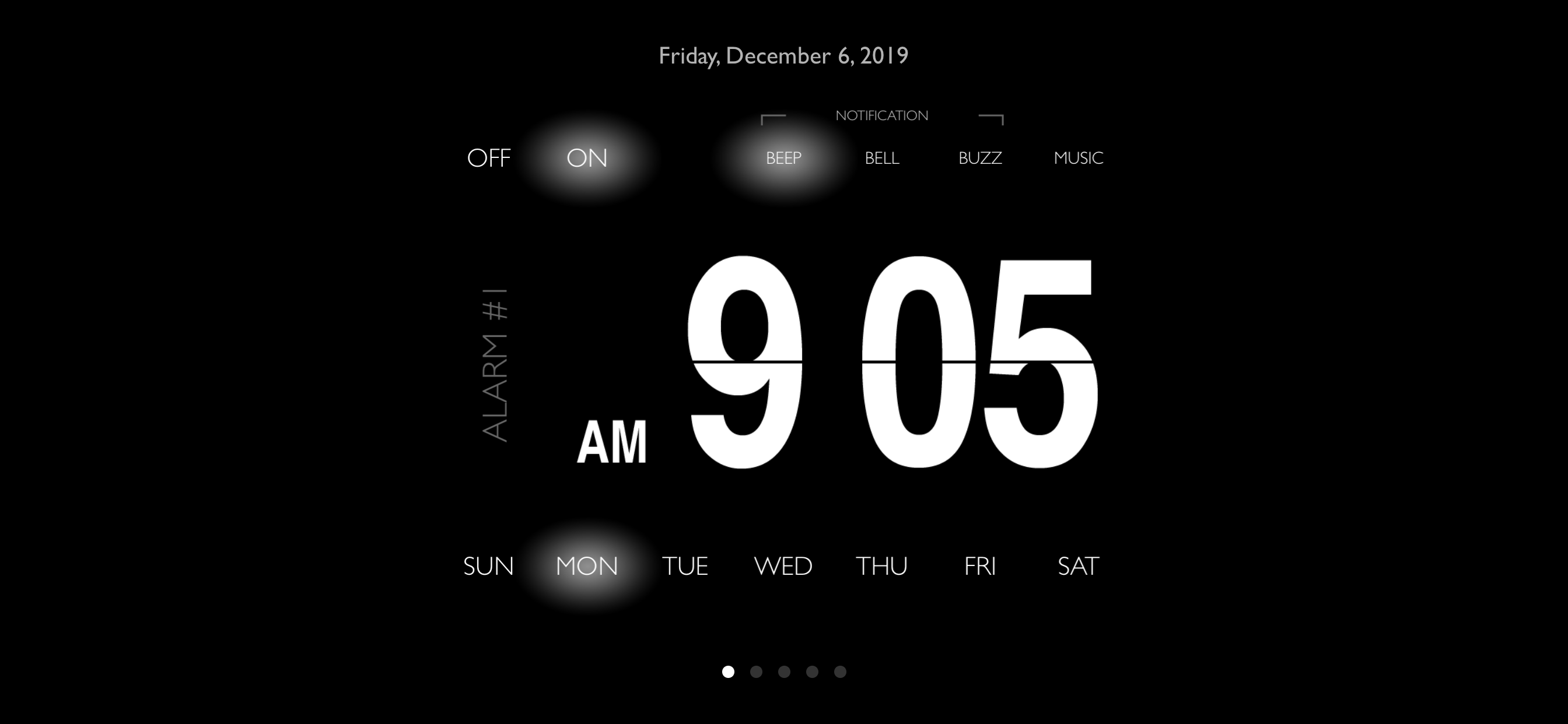 The Clocks: Alarm, World Clock