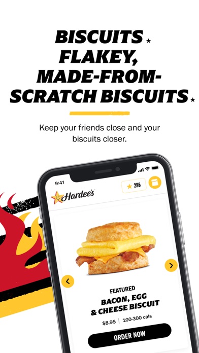 Hardee's Mobile Ordering Screenshot