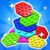 Hexago Sort:Color Brick Puzzle icon