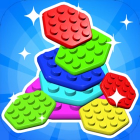 螢幕擷取畫面 (5) Hexago Sort:Color Brick Puzzle