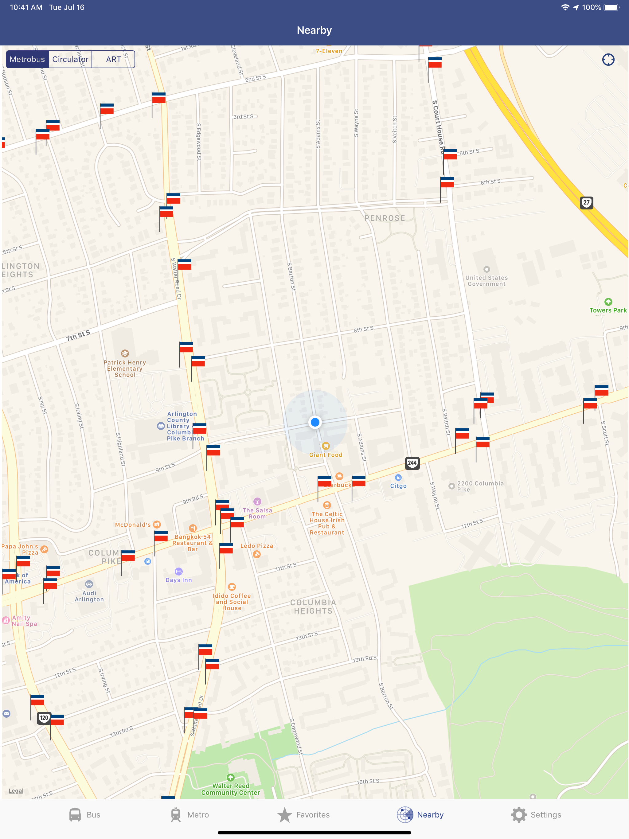 DC Metro and Bus - Tracker screenshot 16