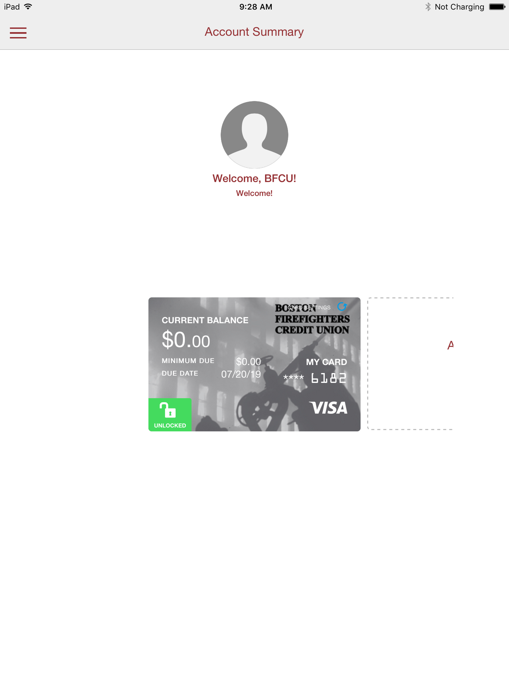BFCU Visa