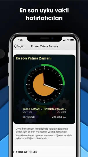AutoSleep Saat Ile Uyku Takibi iPhone Ekran Görüntüsü 7