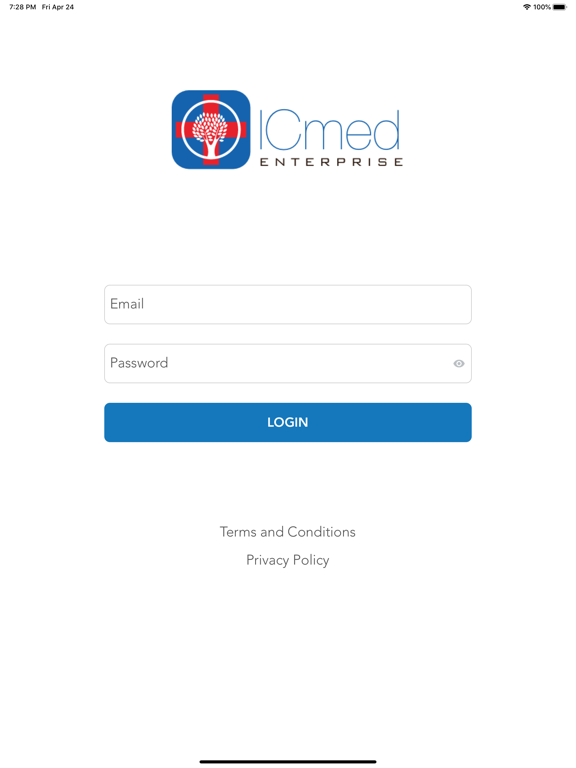 ICmed Enterprise iPad screenshot 1 - Medical app