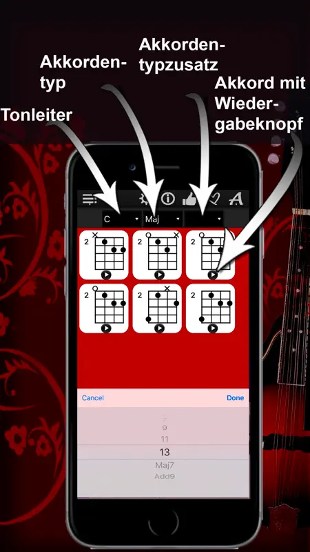 Mandolin Chords Compass screenshot 3 of 5