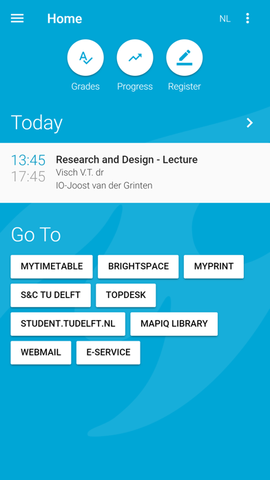My TU Delft Student Screenshot