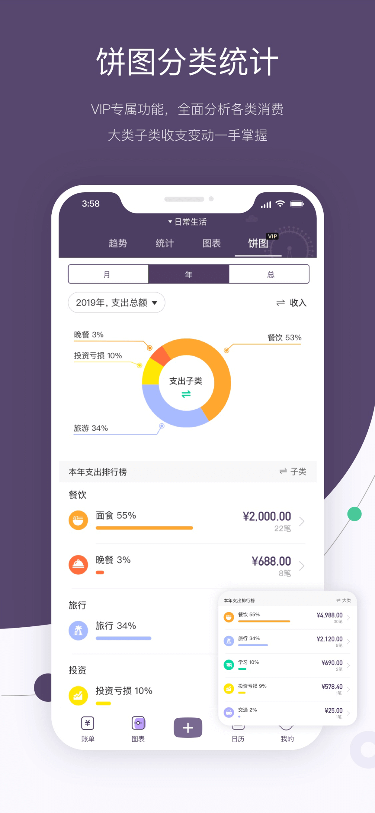 海豚记账本Pro-日常生活记账和财务管理软件 screenshot 4