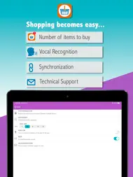 SHOPPPY Voice Grocery List ipad bilder 1