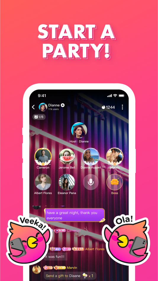 #4. Veeka: Make New Friends (iOS) Podle: GUMDROP ENTERTAINMENT PTE. LTD.