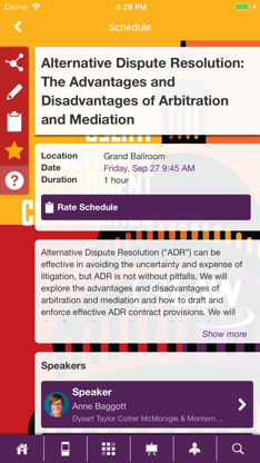 USLAW Events screenshot 3