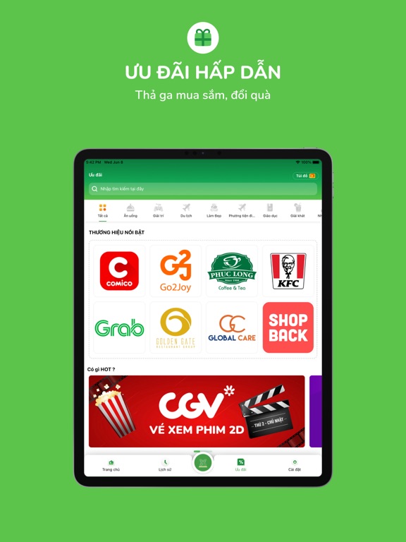 Screenshot #5 pour Ví Appota - Giải trí tích điểm