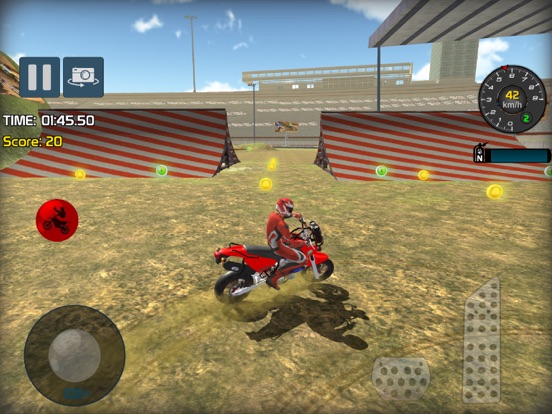 Screenshot #6 pour Motorbike Freestyle Rider
