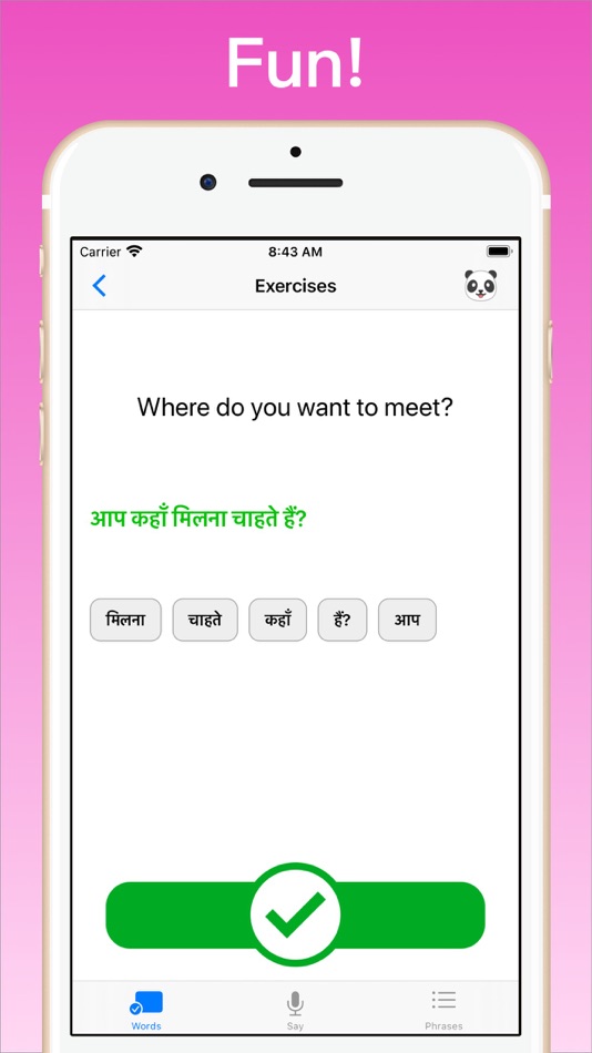 #5. Learn Hindi + © (iOS) Przez: Ascendo Inc.