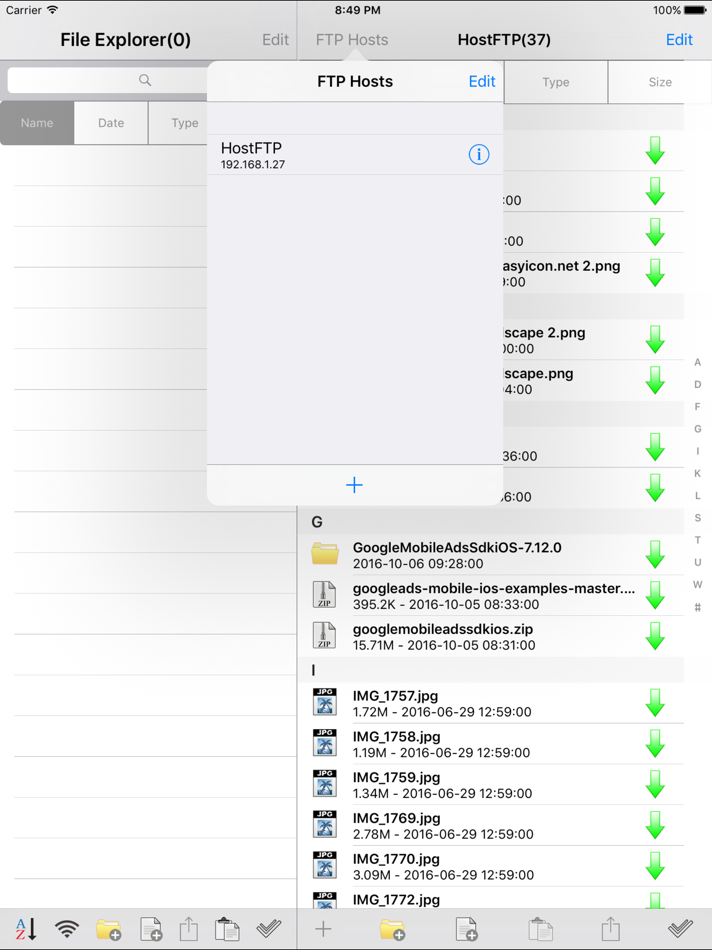 #2. FTP Sprite (iOS) بواسطة: 锦文 游