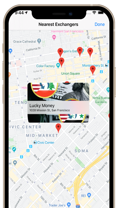Lira Exchange Screenshot