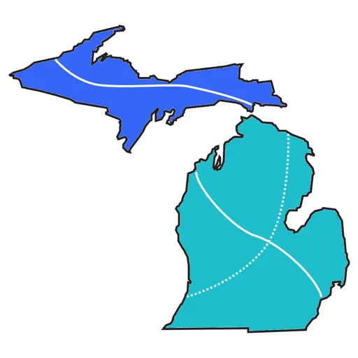 Michigan Offroad Trail Map