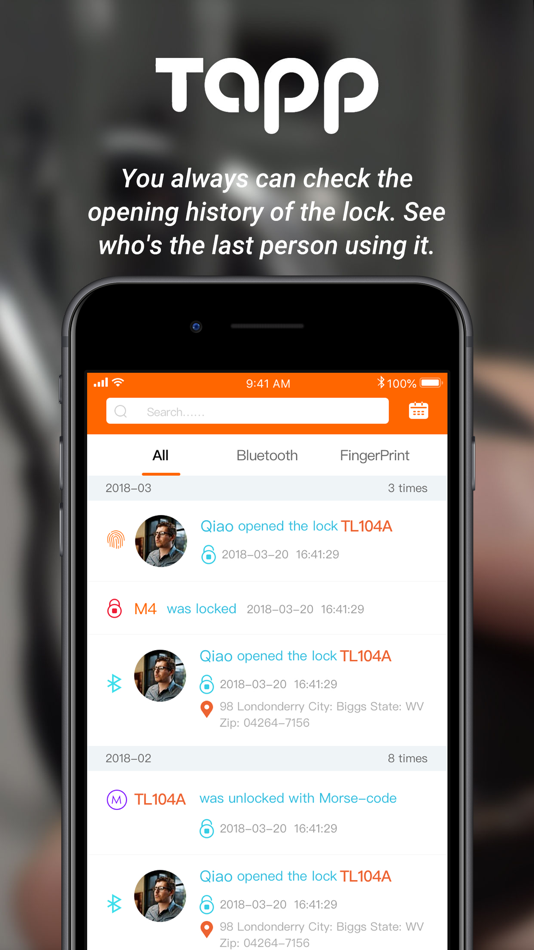 #5. Tapplock (iOS) بواسطة: Tapplock Corp.