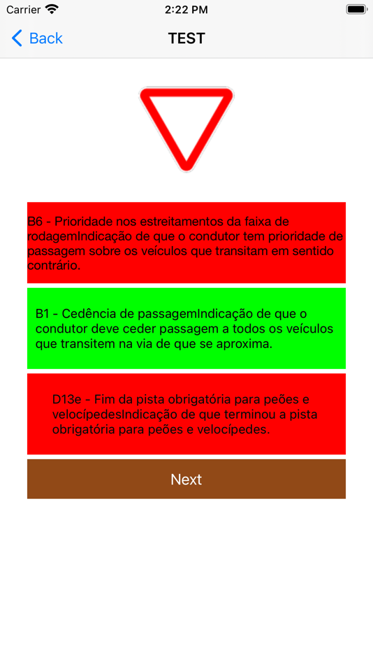 #4. Testes Código Estrada IMT (iOS) 게시자: Vladislav Zhirnov