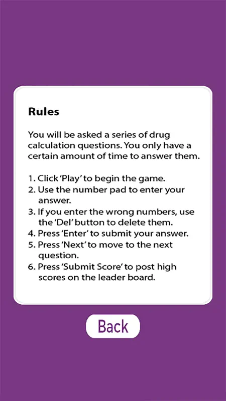 Drug Calculations Game screenshot 5 of 5