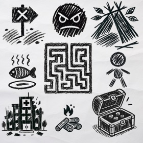 Survive in the maze