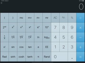 Calculator Smart iPad screenshot