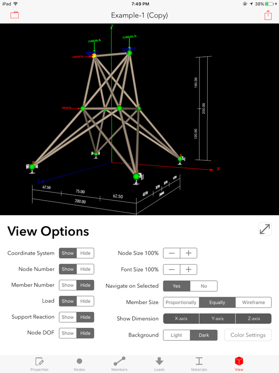 Screenshot #4 pour A-Truss 3D