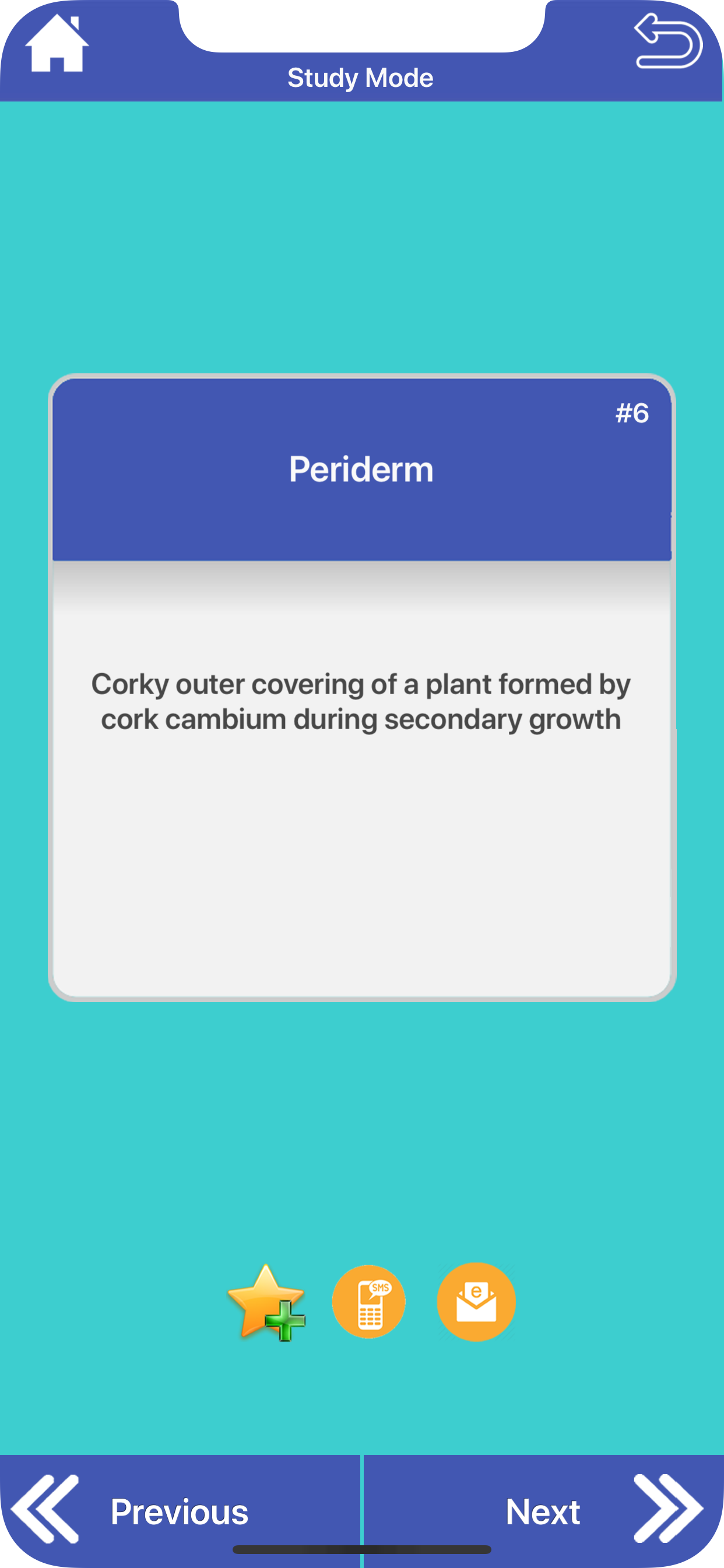 GRE Biology Flashcards screenshot 3