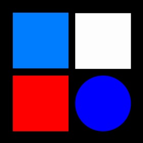 Screenshots (5) Red, White And Blue Blocks