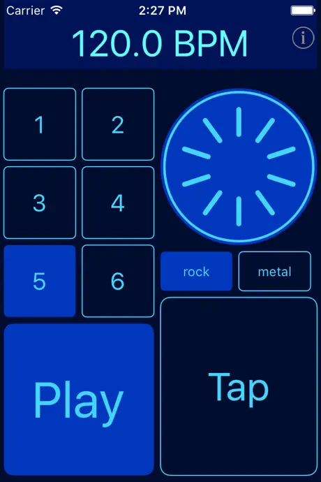 Drum Beats Metronome  - loops