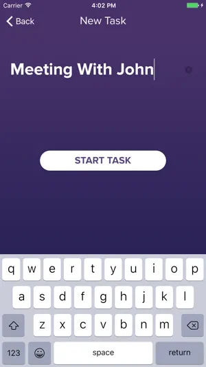 EZ Time Tracker screenshot 2