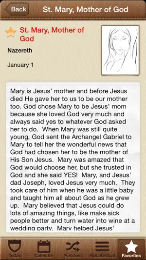 Saint of the Day Stories screenshot 1