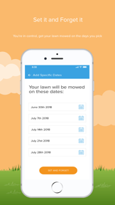 GreenPal, Lawn & Yard Care App screenshot