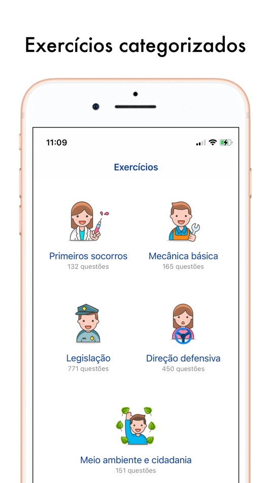 #4. Simulado Detran Simulados CNH (iOS) 由: Aplicativos Legais