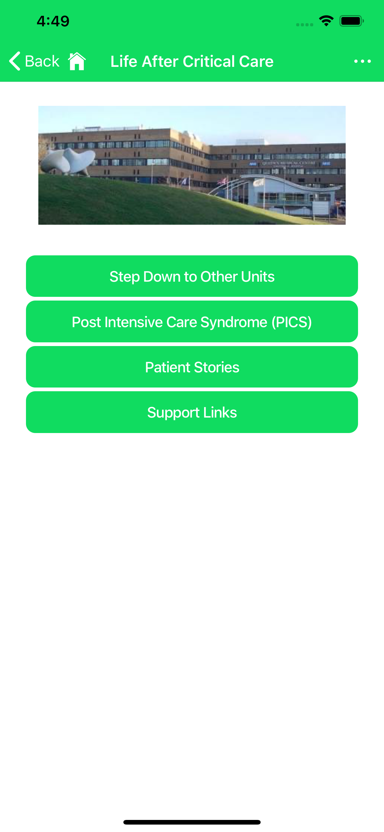 Critical Care Visitors