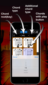 Banjo Chords Compass Lite screenshot