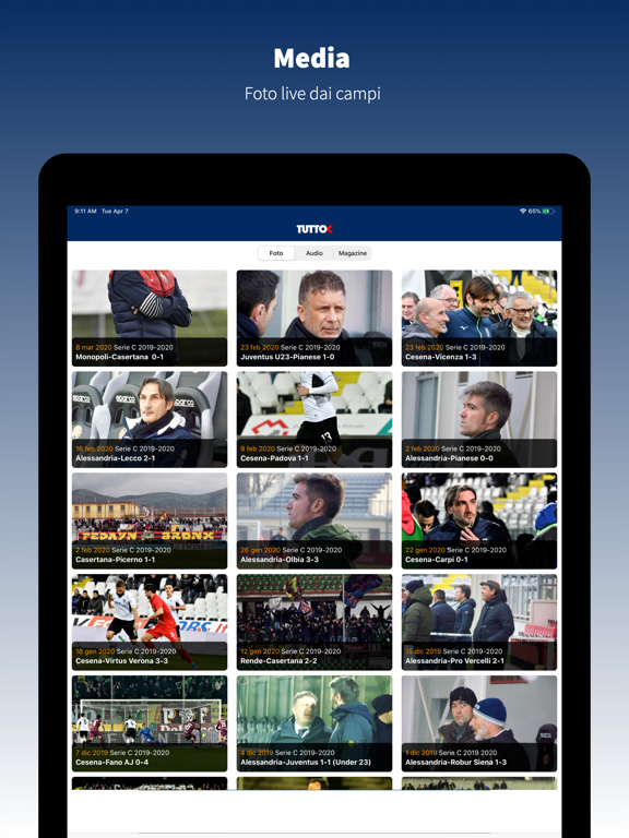 Tutto C iPad screenshot 5 - News app