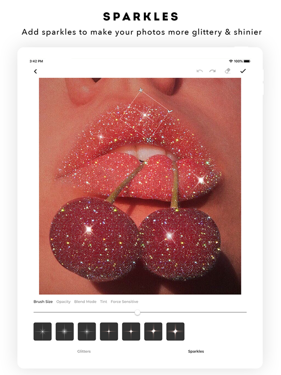 Screenshot #5 pour Glitterr - Sparkle Effects