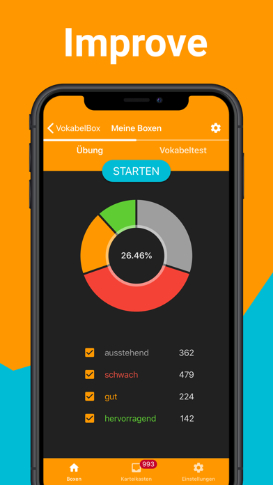 VokabelBox - Full version Screenshot