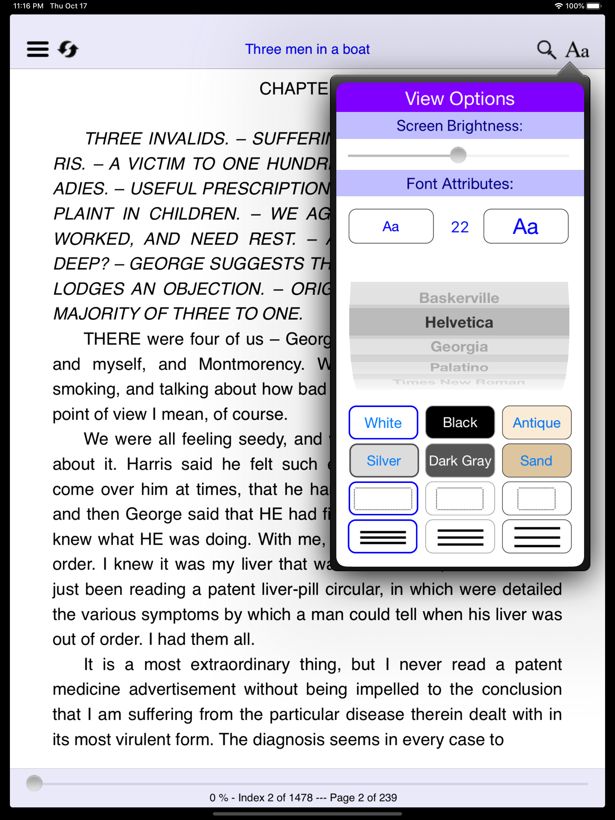 Avalon Reader for FB2 books screenshot 8