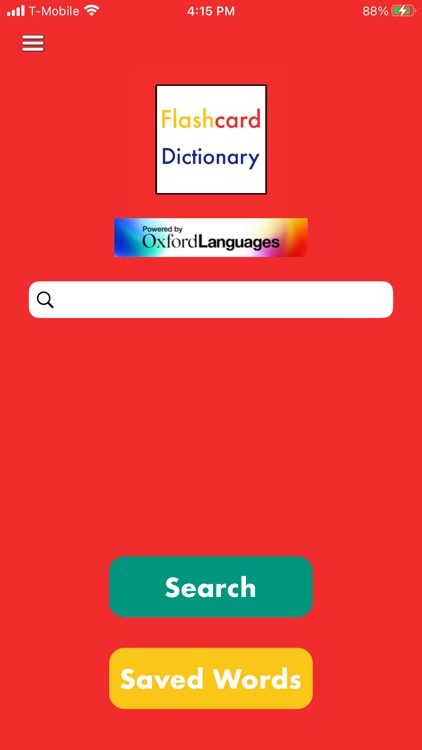 Flashcard Dictionary